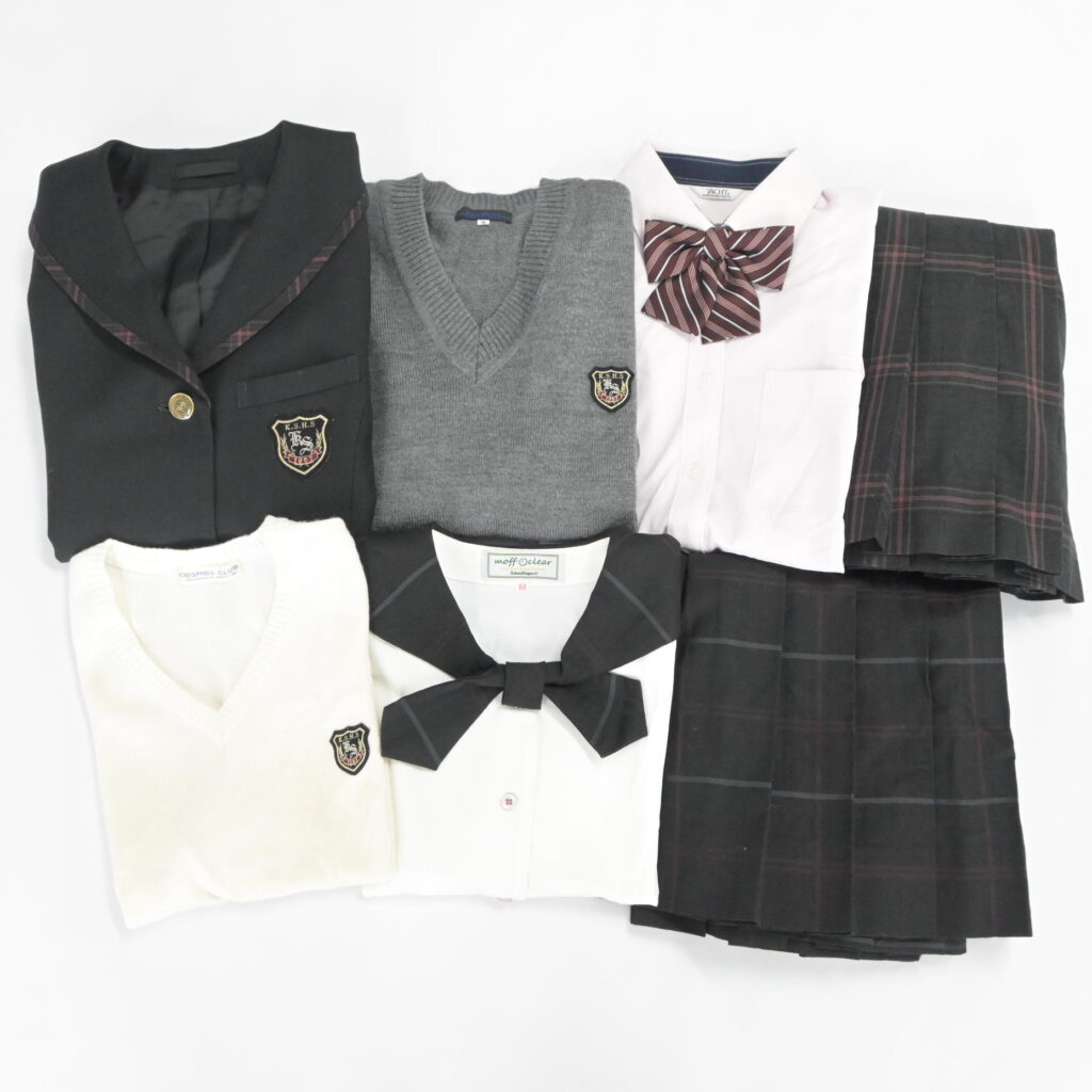 福岡県私立九州産業大学 付属九州産業高校の制服を買取しました アイキャッチ画像
